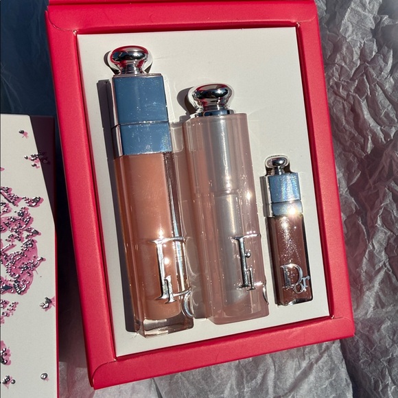 🌸New DIOR ADDICT 3 pcs Gift Set Butterfly Heart Limited Edition